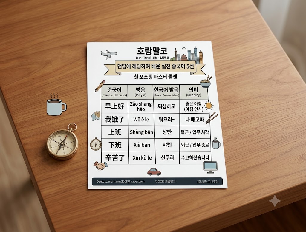 생존 중국어 